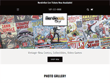 Tablet Screenshot of nerdinout.com